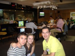 Héctor, Alba y Ruymán en Carrusel Deportivo