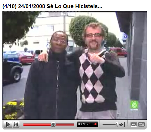 Mi foto en 'Sé lo que hicisteis...'