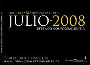 Johnnie Walker Julio 2008