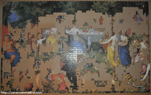 La fiesta de los dioses de Van Balen (157 x 107 cm), el 04/06/08.