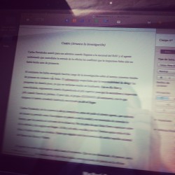 Mi novela. Capítulo cuatro